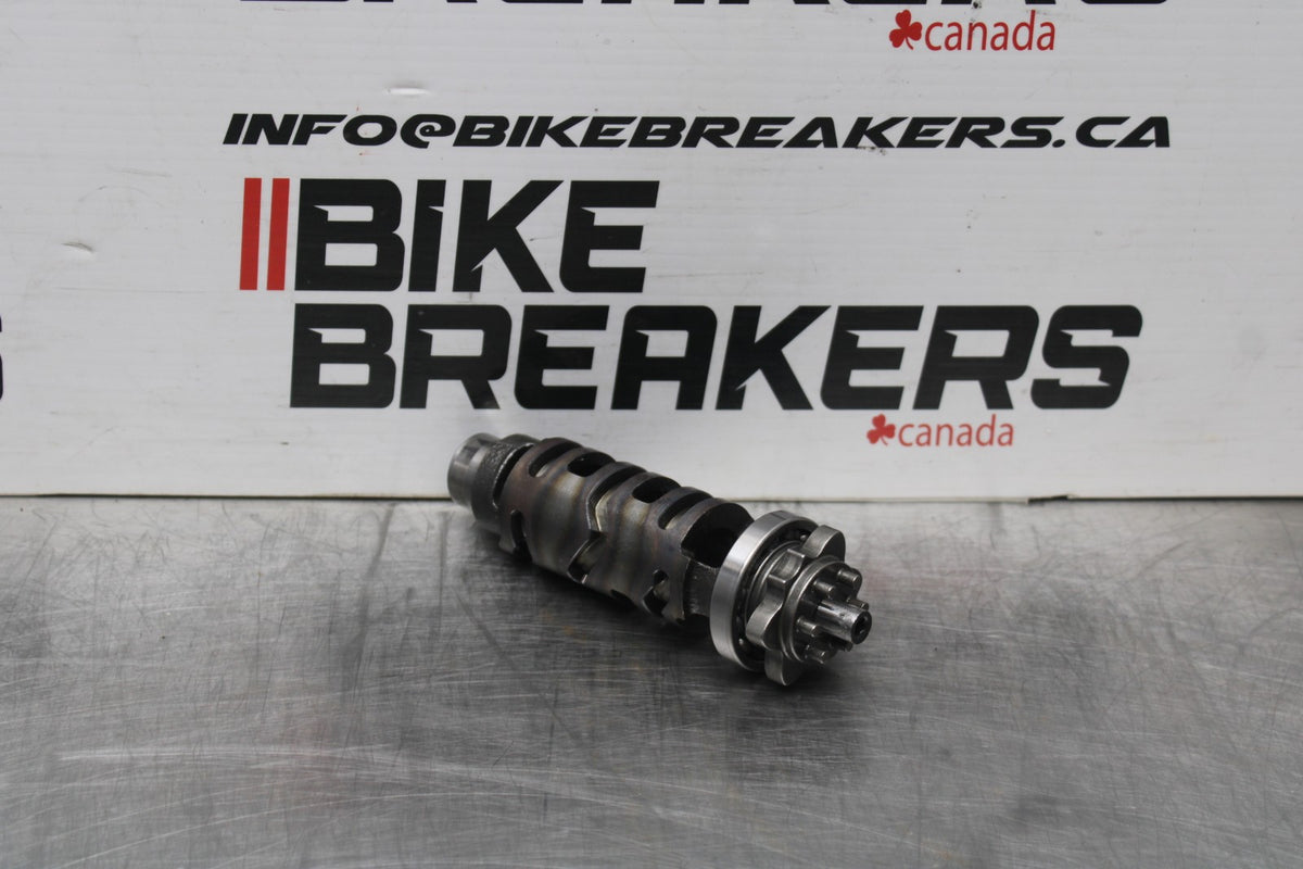 06-07 SUZUKI GSXR 600 ENGINE TRANSMISSION GEAR SHIFT SHIFTER CAM DRUM BB848