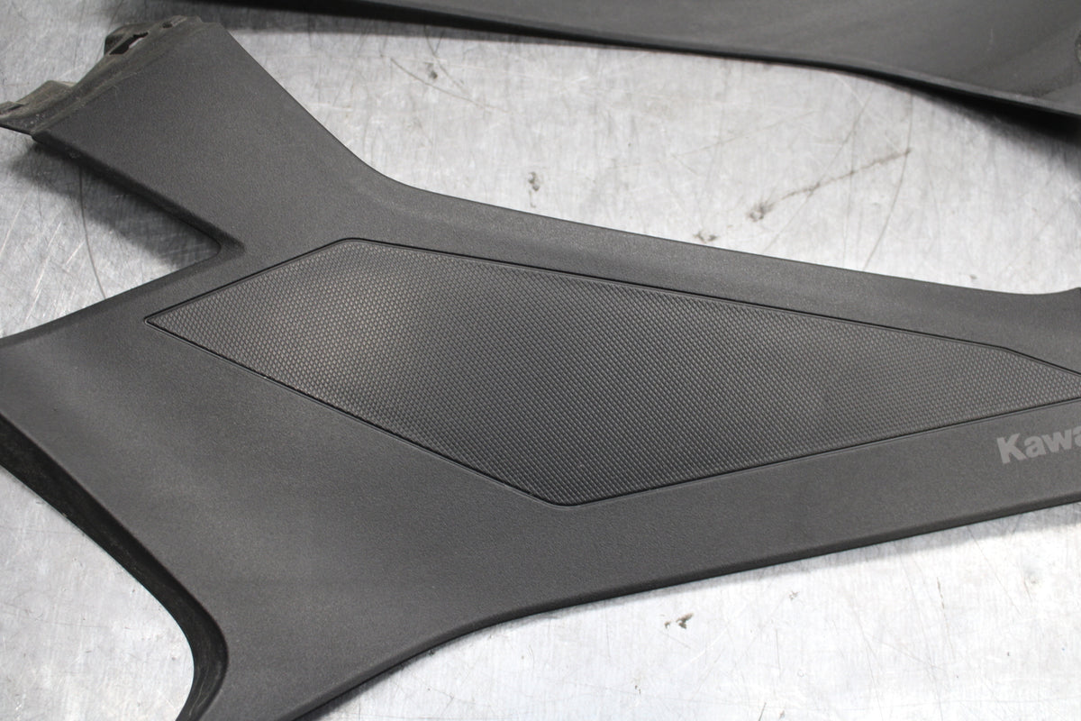 24 KAWASAKI NINJA 500 ABS RIGHT LEFT SIDE SEAT PANELS TRIMS COWLS FAIRINGS BB744