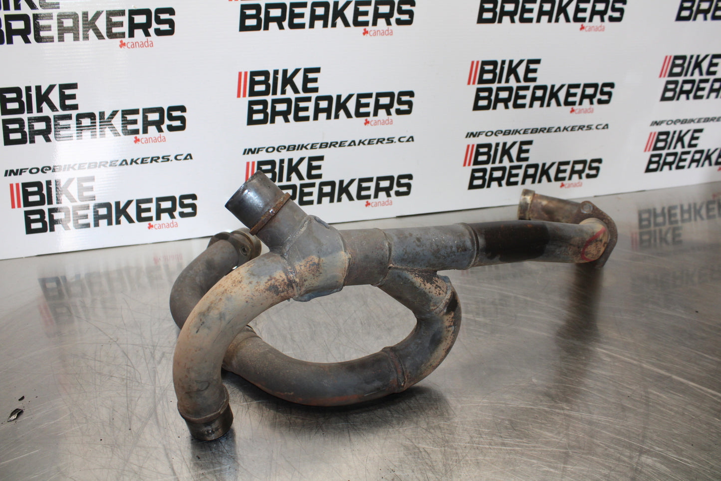 98-05 HONDA SUPER HAWK 1000 VTR1000F EXHAUST HEADER PIPES MANIFOLD BB152