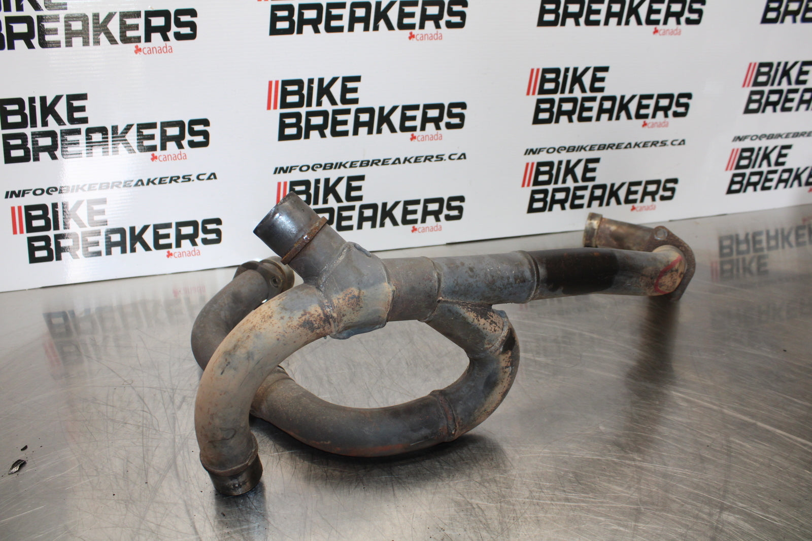 98-05 HONDA SUPER HAWK 1000 VTR1000F EXHAUST HEADER PIPES MANIFOLD BB152
