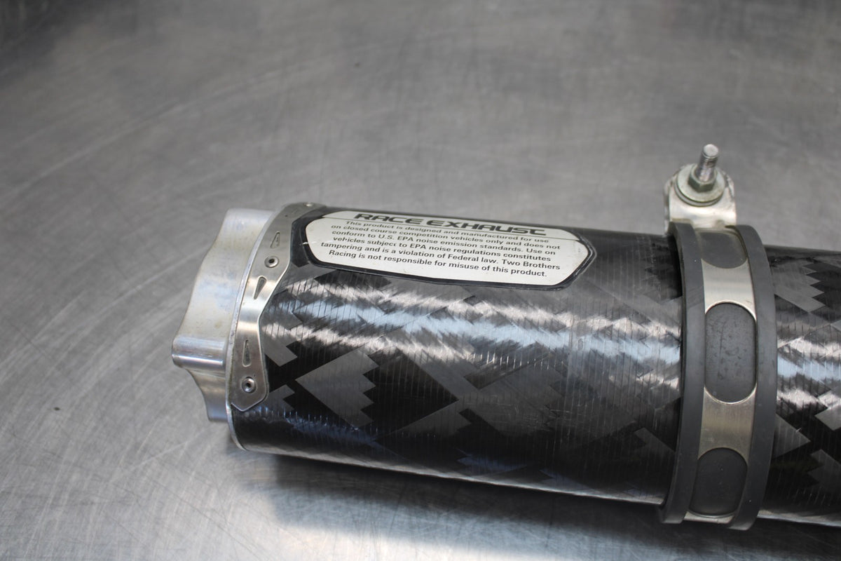 05 SUZUKI GSXR600 TWO BROTHERS EXHAUST PIPE MUFFLER SLIP ON CAN SILENCER BB00