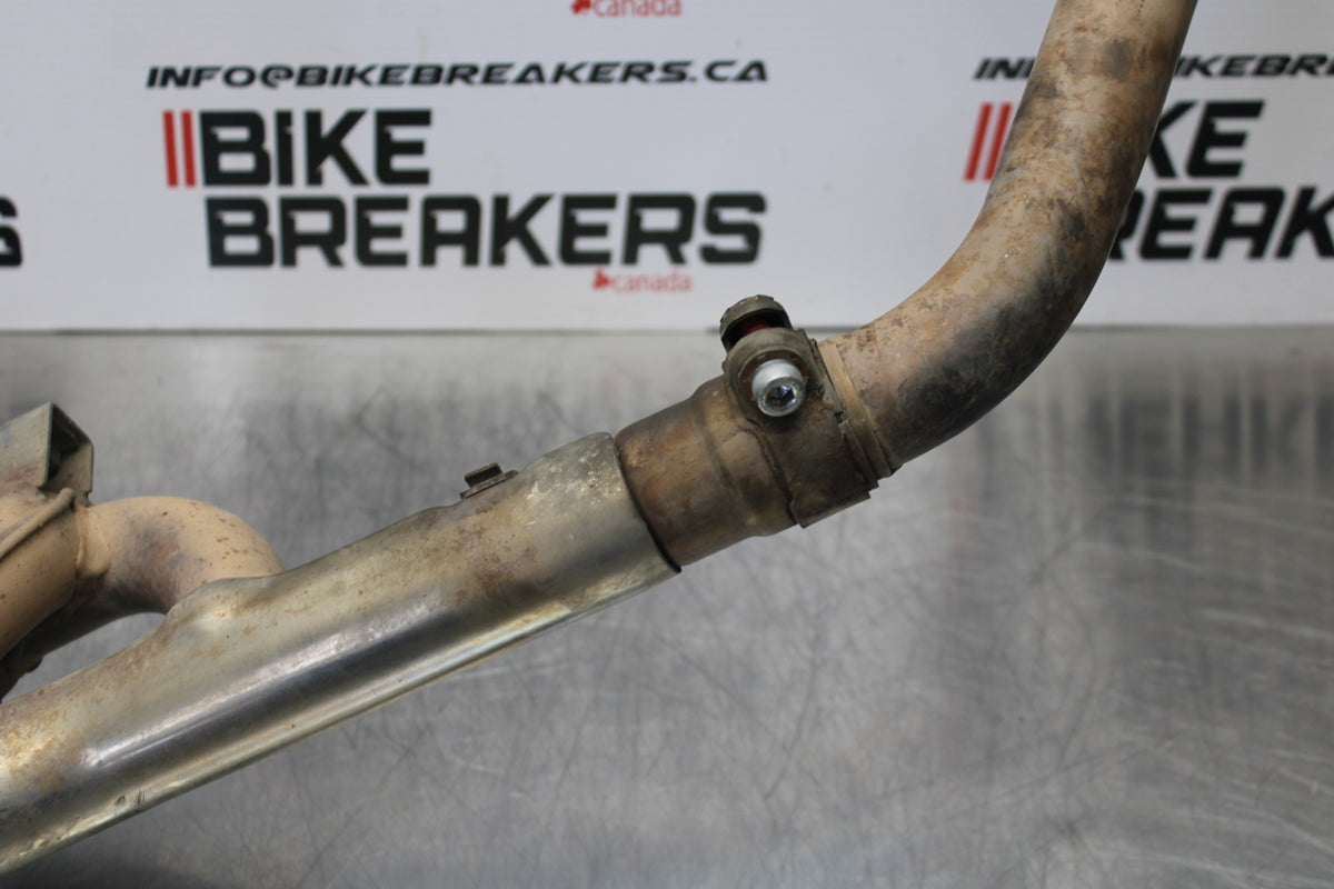 03 SUZUKI SV650S FULL EXHAUST SYSTEM HEADERS PIPE MUFFLER BB167