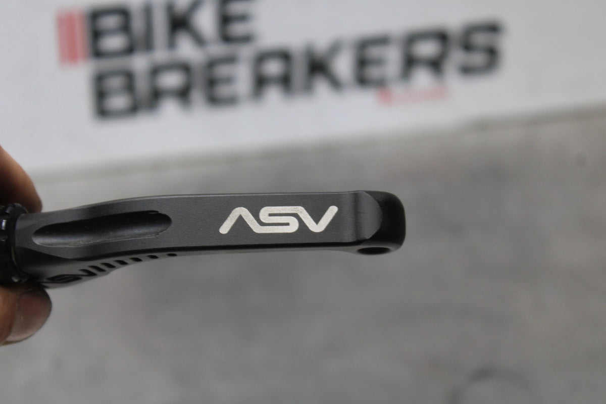 08 KAWASAKI NINJA ZX10R ASV RIGHT CLIPON HANDLEBAR BRAKE LEVER BB902