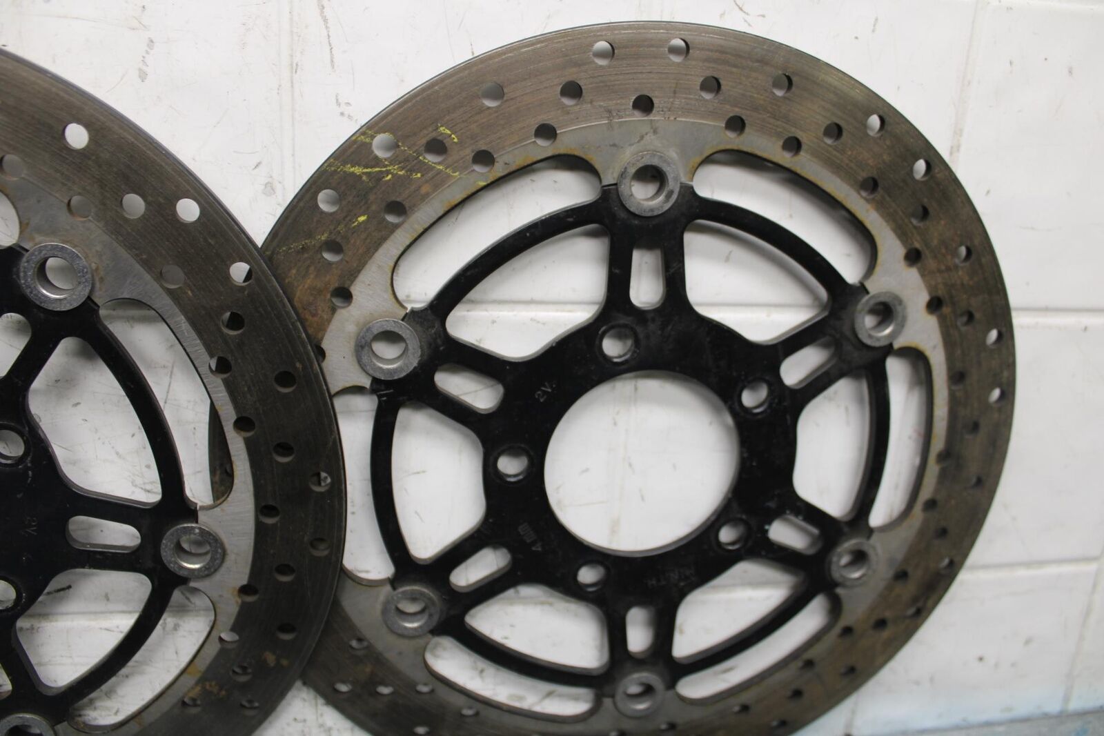 2006 Suzuki SV650S FRONT LEFT RIGHT BRAKE ROTORS DISCS #B BB65