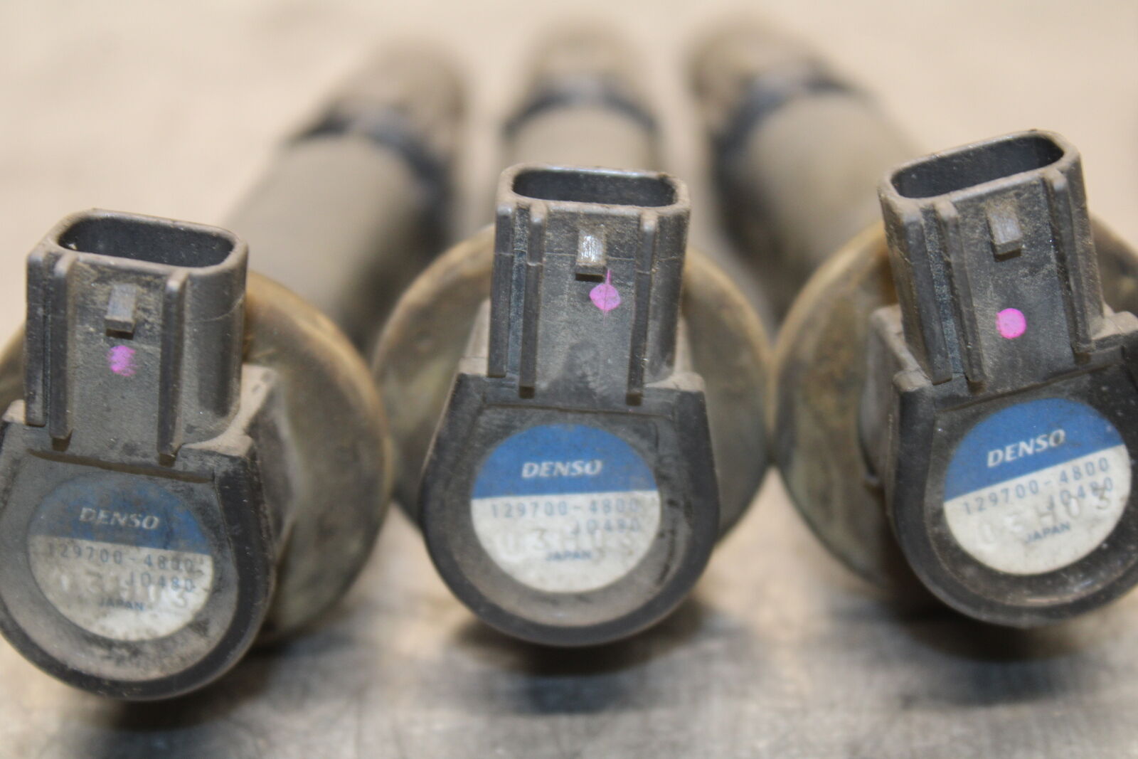 06-07 SUZUKI GSXR 600 IGNITION COILS COIL SPARK PLUG CAPS BB737