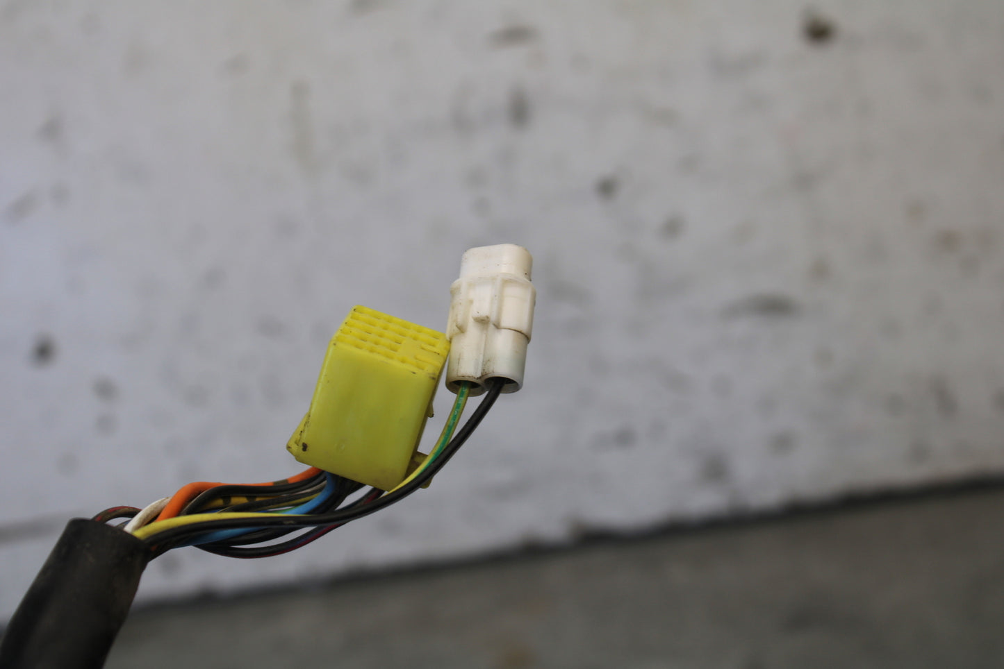 11-24 SUZUKI GSXR750 LEFT CLIP ON HANDLE HORN SIGNALS SWITCH SWITCHES BB687