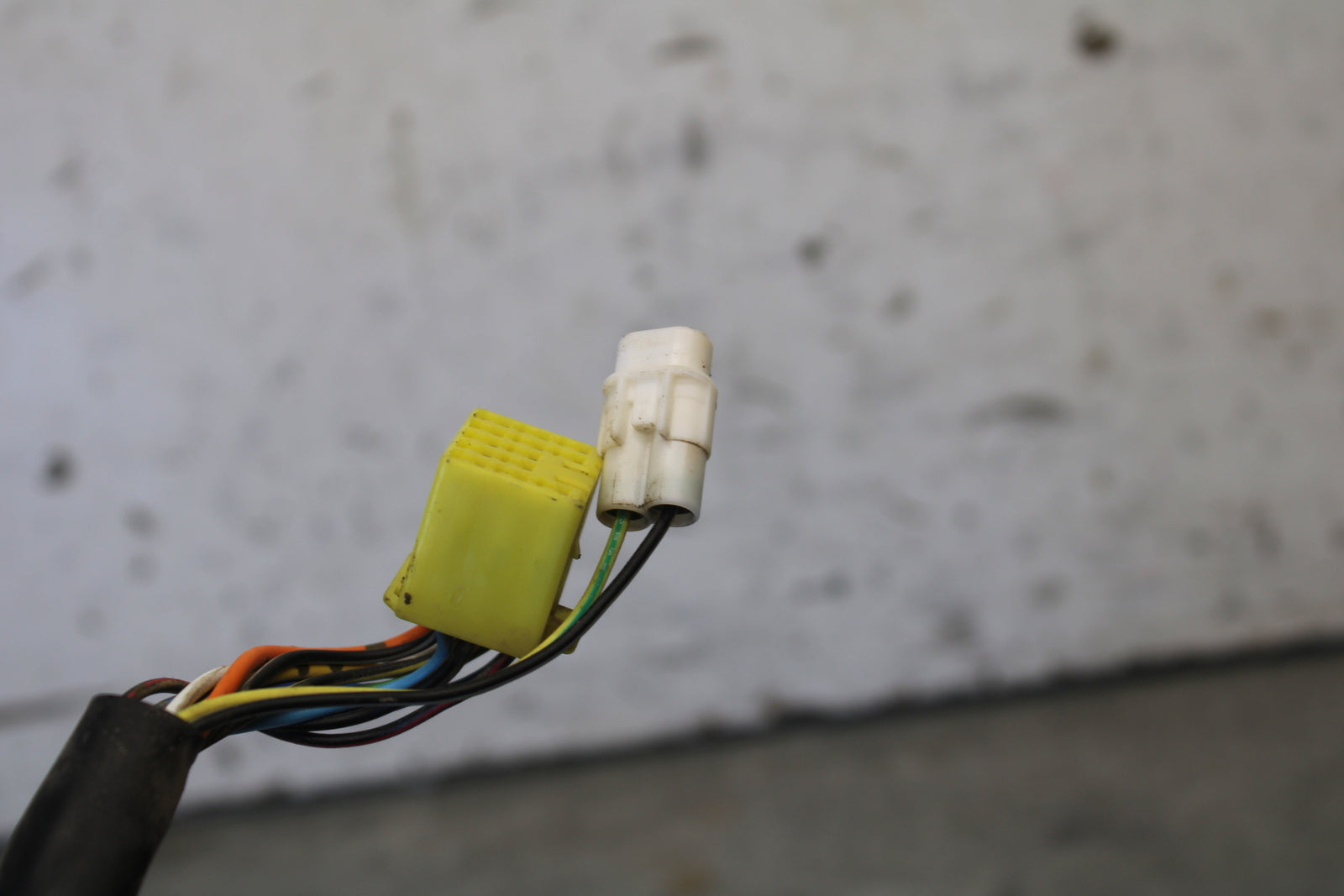 11-24 SUZUKI GSXR750 LEFT CLIP ON HANDLE HORN SIGNALS SWITCH SWITCHES BB687