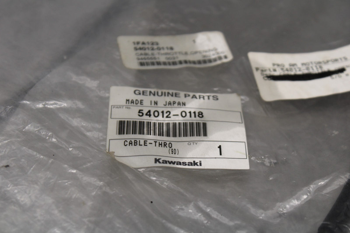 03-04 KAWASAKI Z1000 NEW THROTTLE CABLES LINE SET BB164