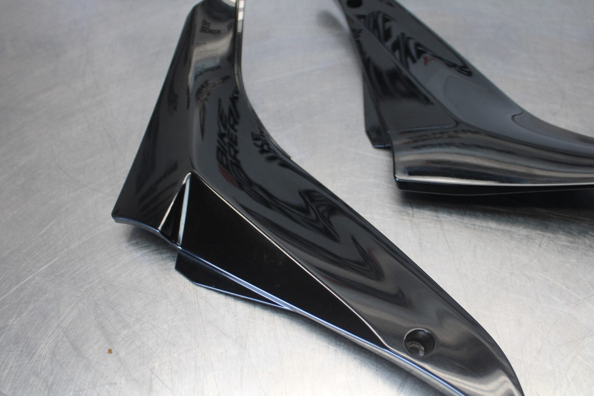 08 KAWASAKI NINJA ZX10R RIGHT LEFT FRONT SIDE SEAT PANELS COWLS FAIRINGS  BB902