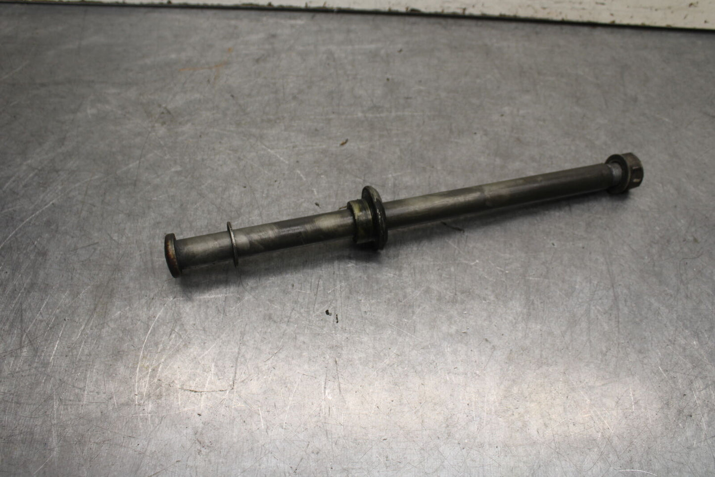04-12 HONDA ST1300A REAR AXLE BACK WHEEL RIM PIVOT BOLT AXEL BB669