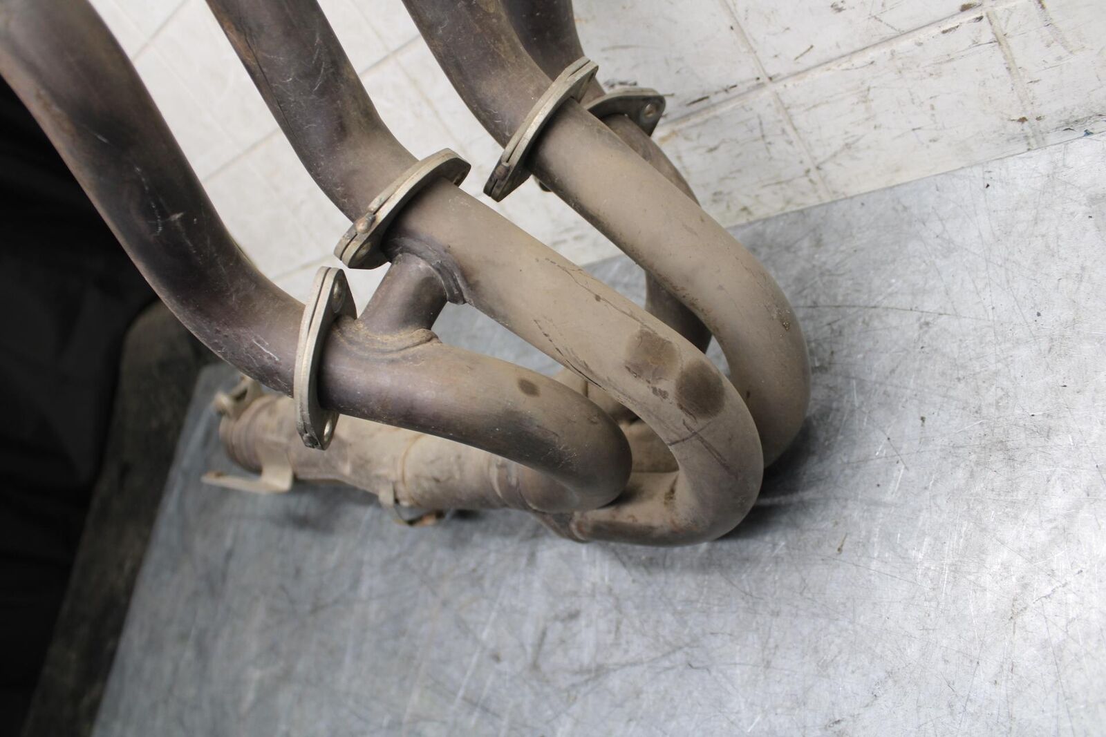 2009 Kawasaki Ninja ZX6R ZX600R EXHAUST HEADER PIPES MANIFOLD BB538