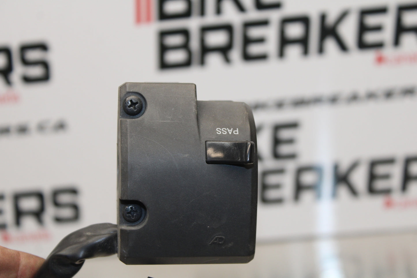 13-17 KAWASAKI NINJA ZX6R ZX636 ABS LEFT CLIP ON HORN SIGNALS SWITCH BB143