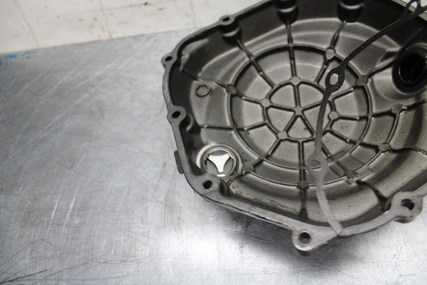 06-07 KAWASAKI NINJA ZX14R CLUTCH SIDE ENGINE MOTOR COVER BB466