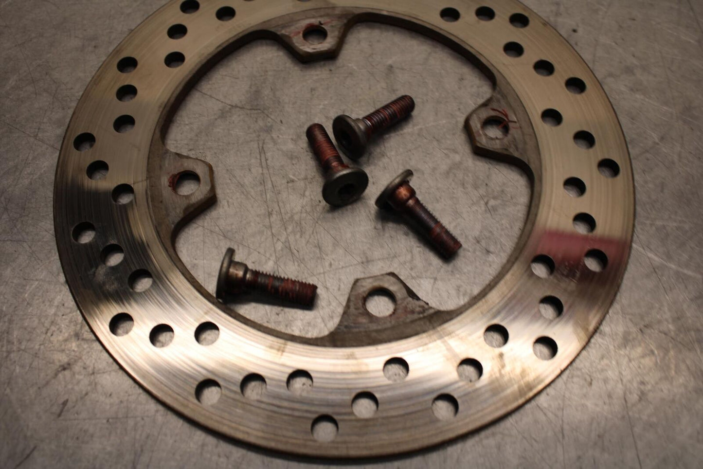 2003 Kawasaki Ninja ZX6RR ZX600K REAR ROTOR BACK BRAKE DISC BB66