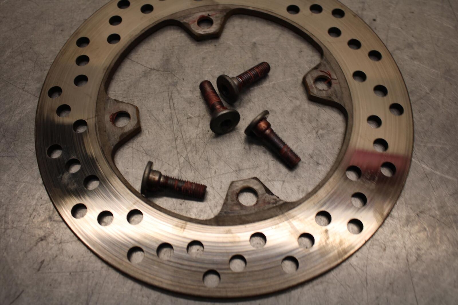 2003 Kawasaki Ninja ZX6RR ZX600K REAR ROTOR BACK BRAKE DISC BB66