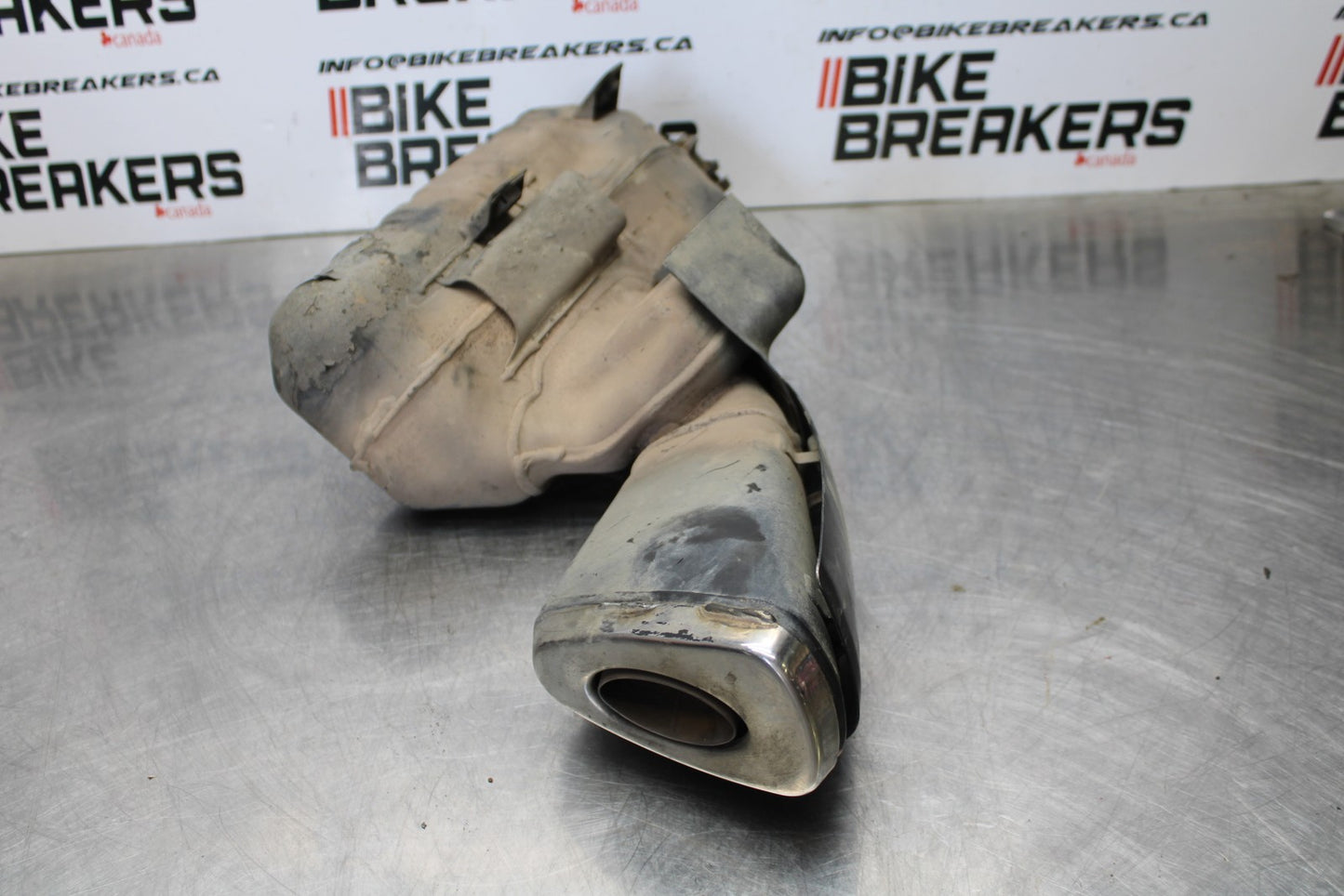 06-07 SUZUKI GSXR 600 EXHAUST PIPE MUFFLER SLIP ON CAN SILENCER BB178