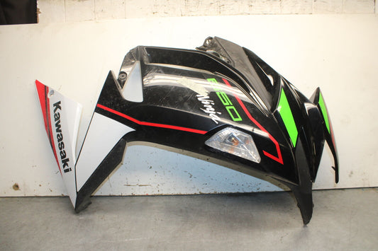 18-24 KAWASAKI NINJA 650 RIGHT LOWER MID UPPER SIDE FAIRING COWL  BB725