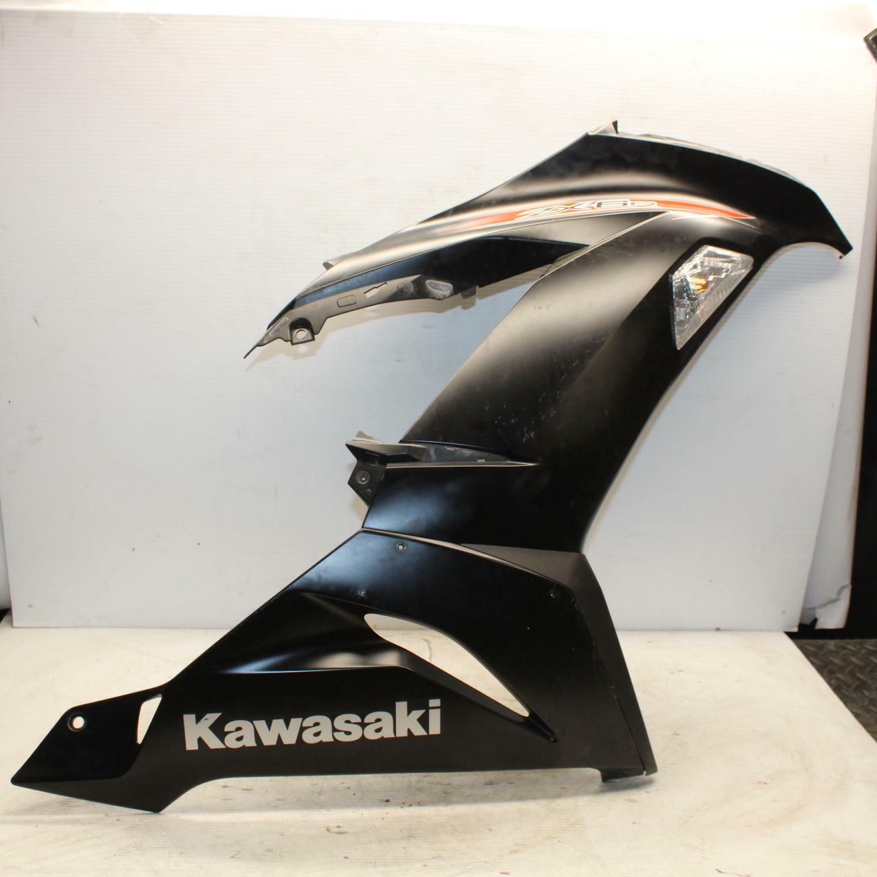 13-18 KAWASAKI NINJA ZX6R RIGHT LOWER MID UPPER SIDE FAIRING COWL  BB304