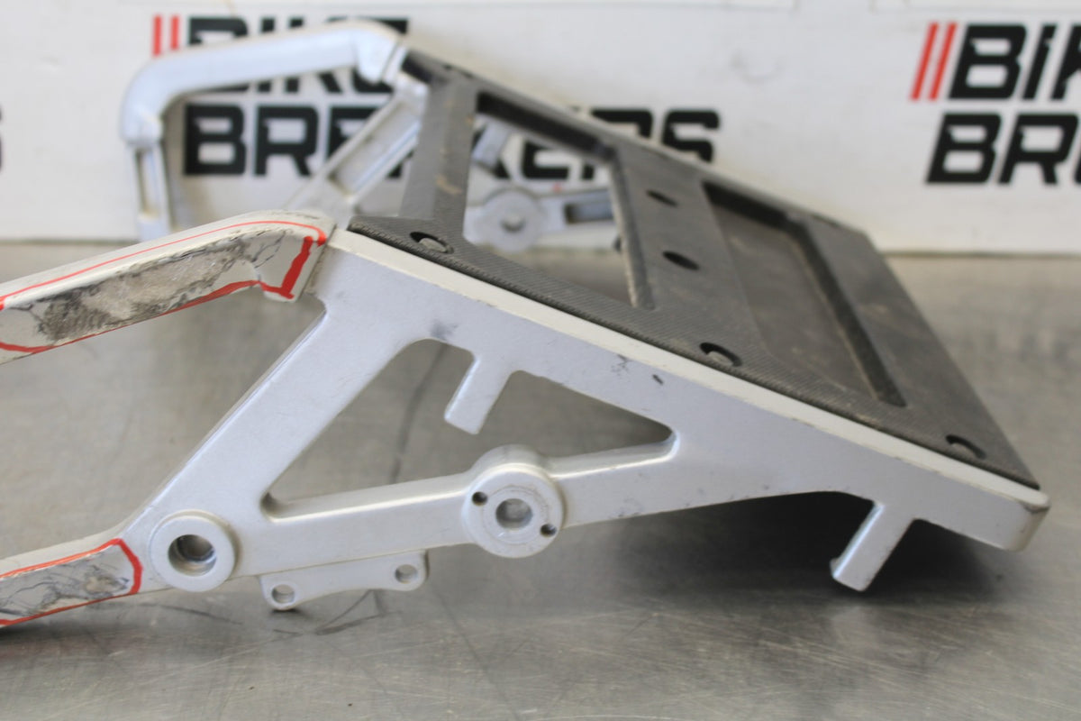 06 KAWASAKI KLR650 PASSENGER REAR SEAT GRAB BAR HANDLE REAR RACK BB919