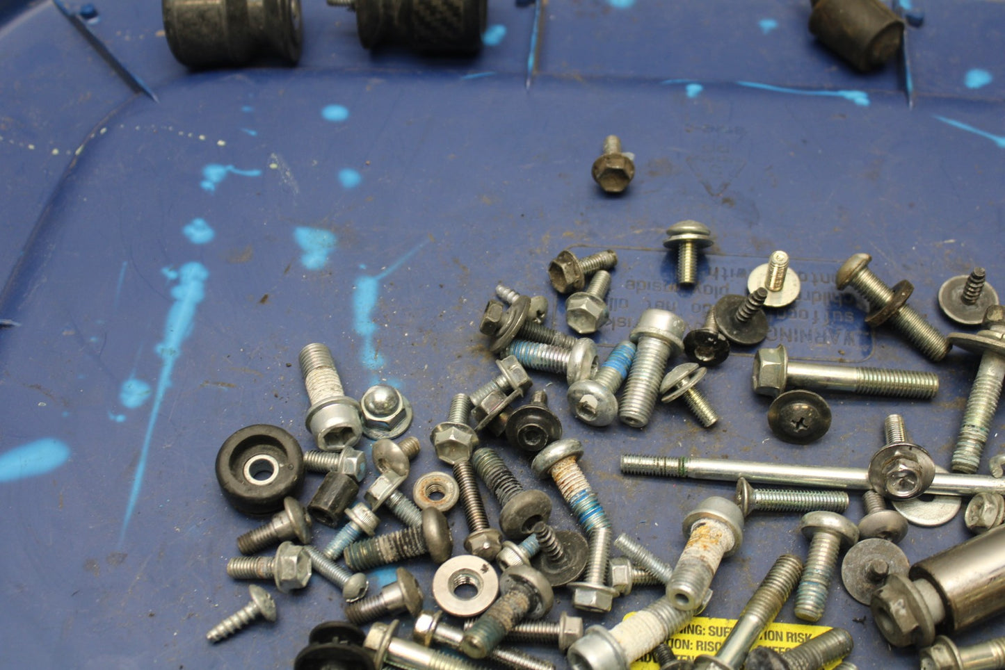 08-10 SUZUKI GSXR 600 MOUNTING BOLTS HARDWARE MOTOR SCREWS BB202