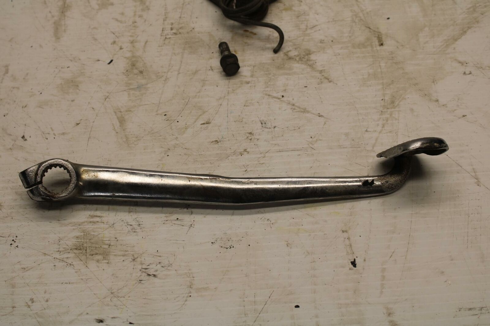 77-79 SUZUKI GS750 RIGHT REARSET BRAKE FOOT PEDAL BB258