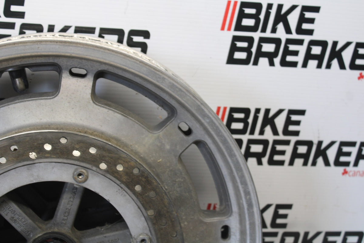 88-00 HONDA GOLDWING 1500 FRONT WHEEL FRONT RIM & ROTORS BB883