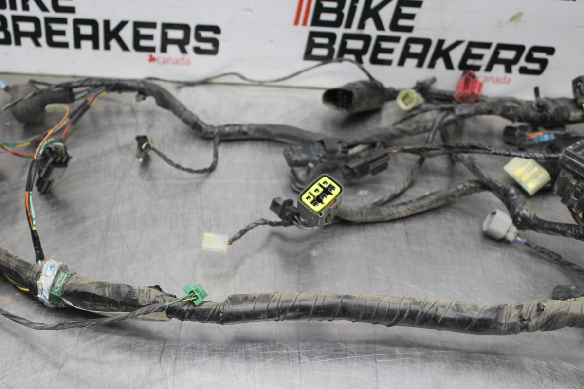 07 KAWASAKI NINJA 650 EX650 MAIN ENGINE WIRING HARNESS MOTOR WIRE LOOM BB844