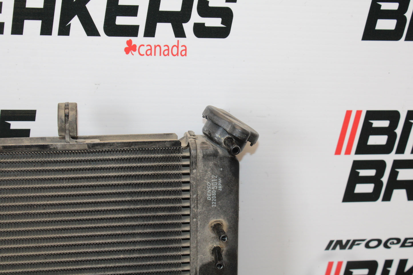 09-15 YAMAHA FZ6R ENGINE RADIATOR MOTOR COOLER COOLING RADIATER BB161