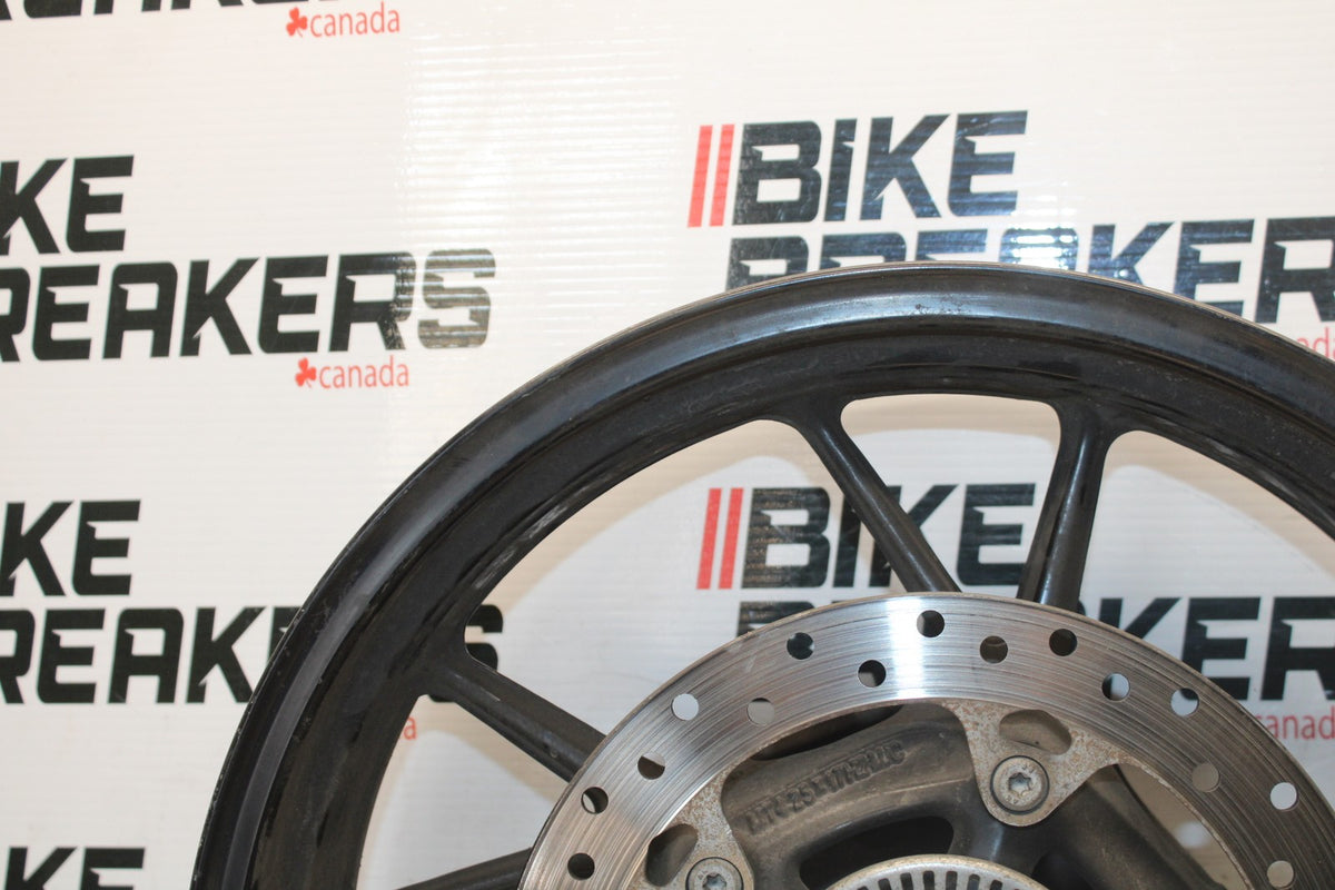 19 BMW F750GS REAR WHEEL BACK RIM & ROTOR BB938