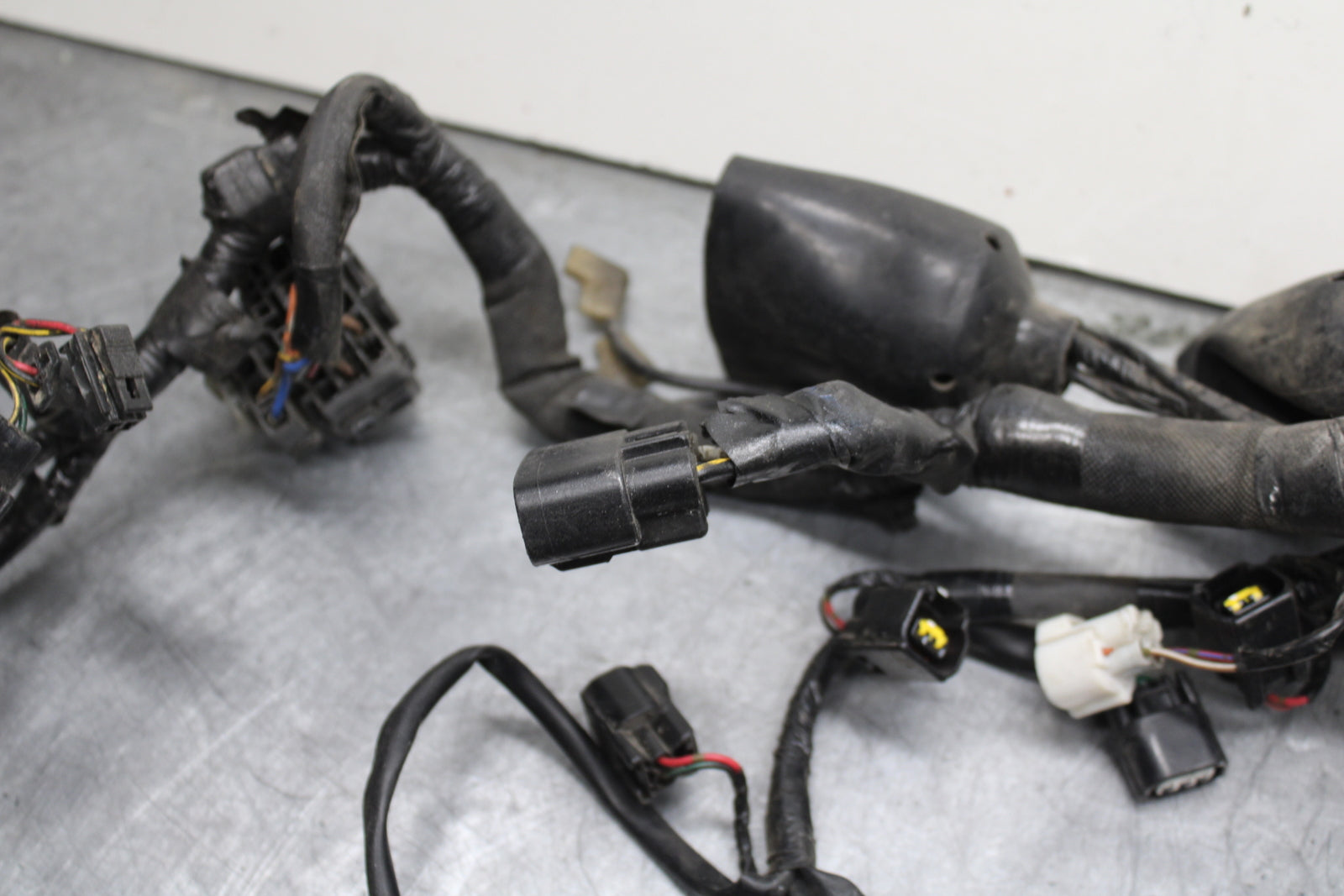 13-18 KAWASAKI NINJA ZX6R MAIN ENGINE WIRING HARNESS MOTOR WIRE LOOM BB118