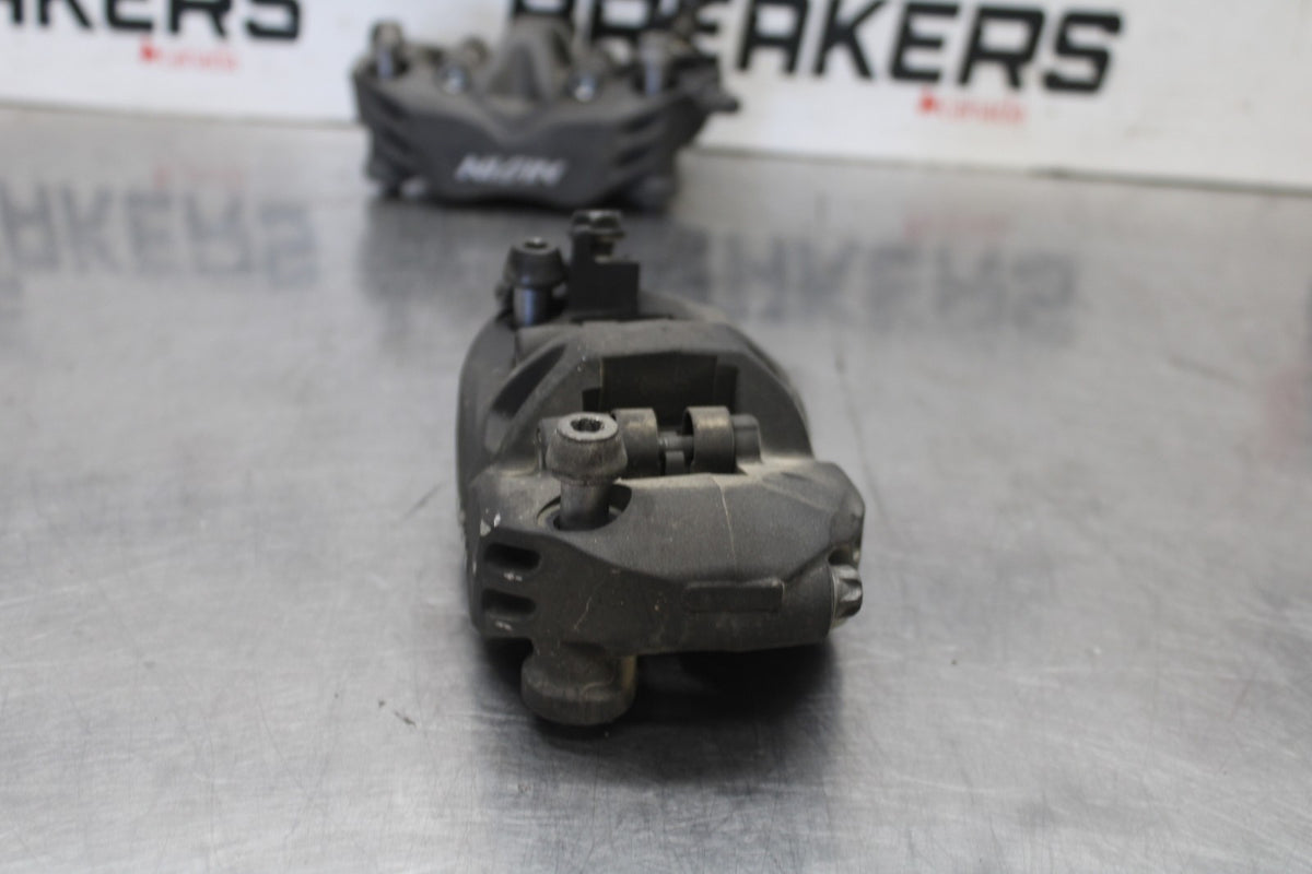 08-09 KAWASAKI NINJA ZX14R RIGHT LEFT FRONT BRAKE CALIPER SET PAIR BB932