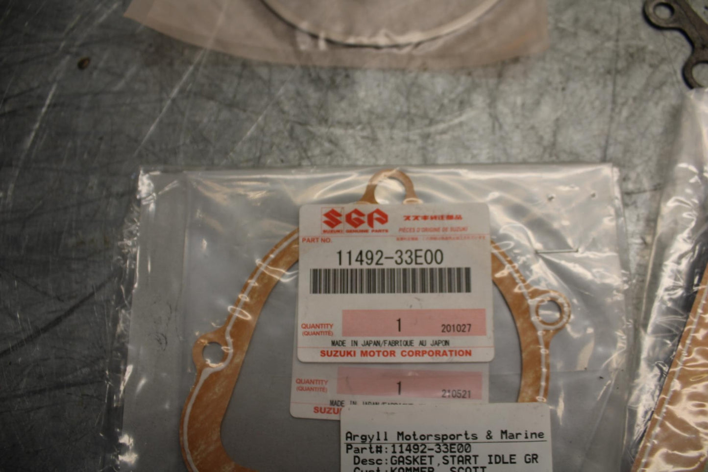 1997 Suzuki GSXR750 GASKET BB527