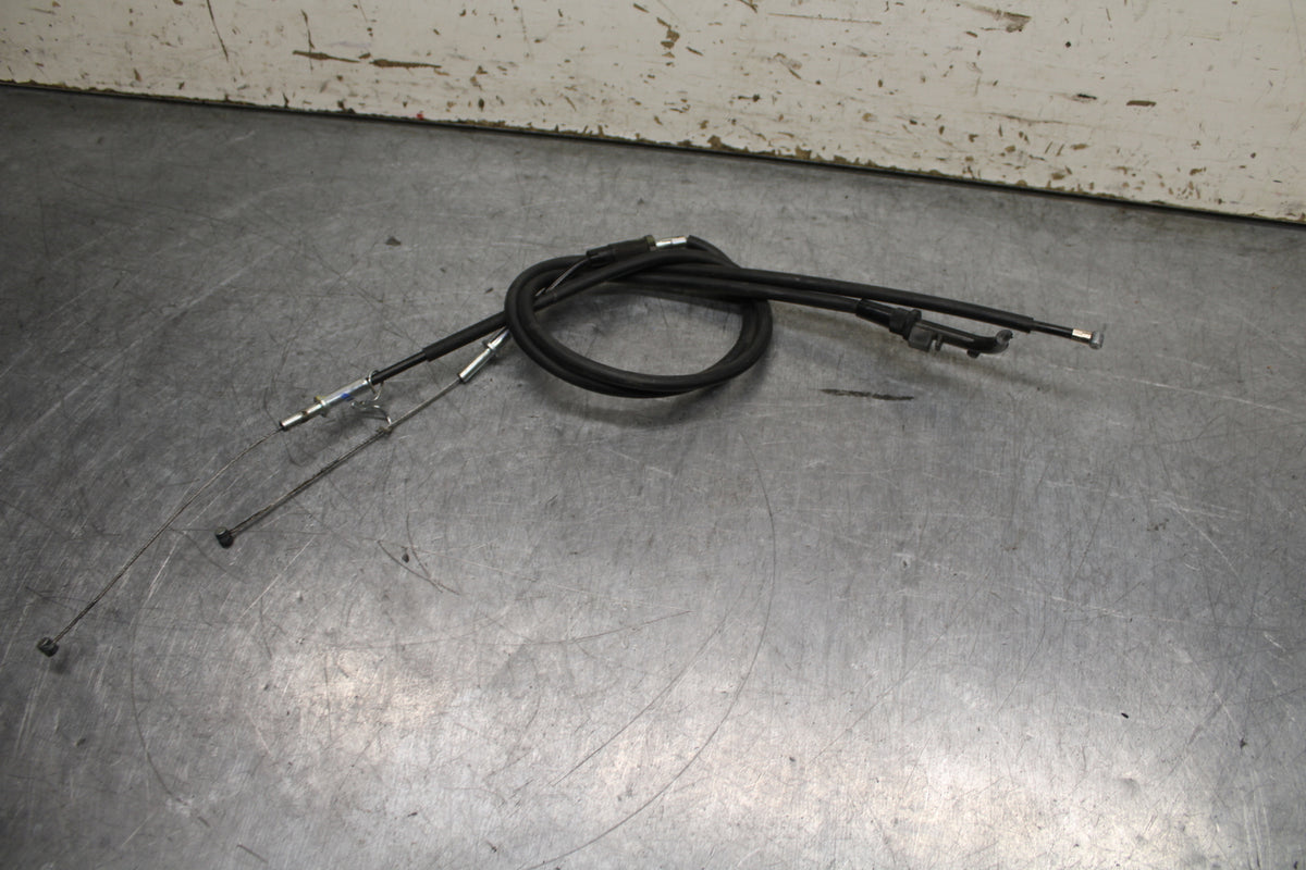 24 KAWASAKI NINJA 500 ABS THROTTLE CABLES LINES BB744