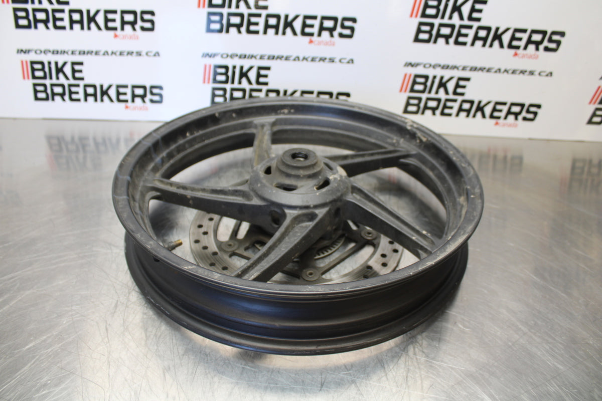 15-16 HONDA CB300F FRONT WHEEL FRONT RIM & ROTOR BB150