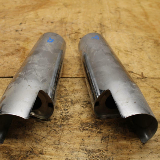 05-09 SUZUKI BOULEVARD C90 FRONT FORK UPPER COVER TOP GUARD SHIELD COWL  BB332