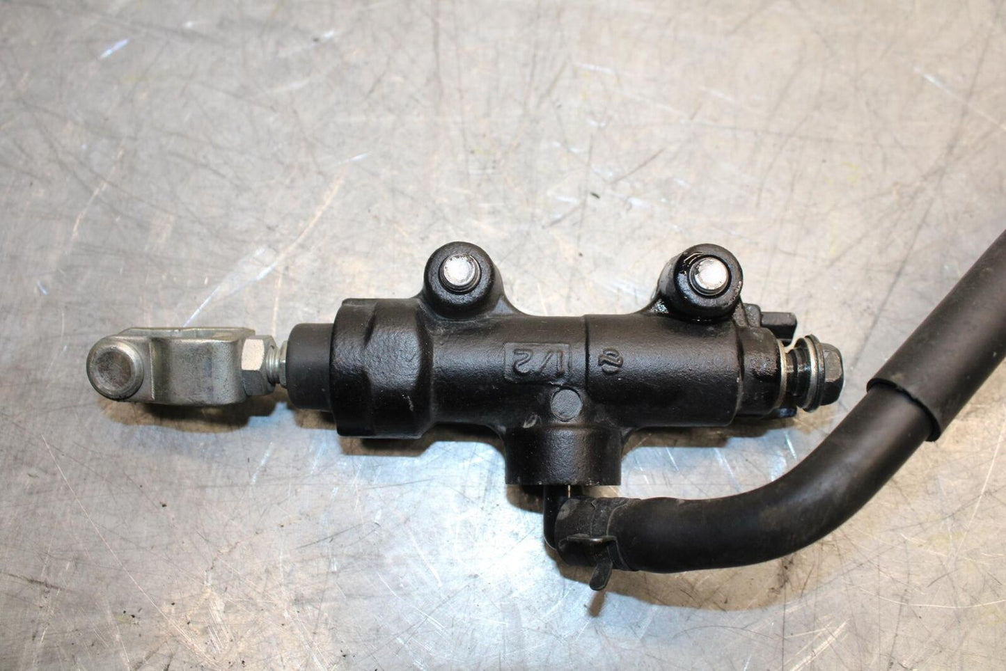 2009 Kawasaki Ninja ZX6R ZX600R REAR BRAKE MASTER CYLINDER W RESERVOIR BB548