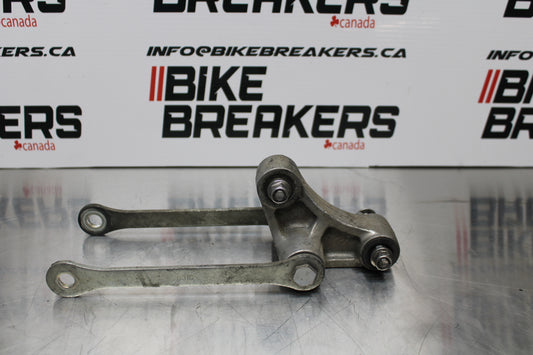 13-17 KAWASAKI NINJA ZX6R ZX636 ABS REAR DOGBONE SHOCK LINKAGE LINK BB143