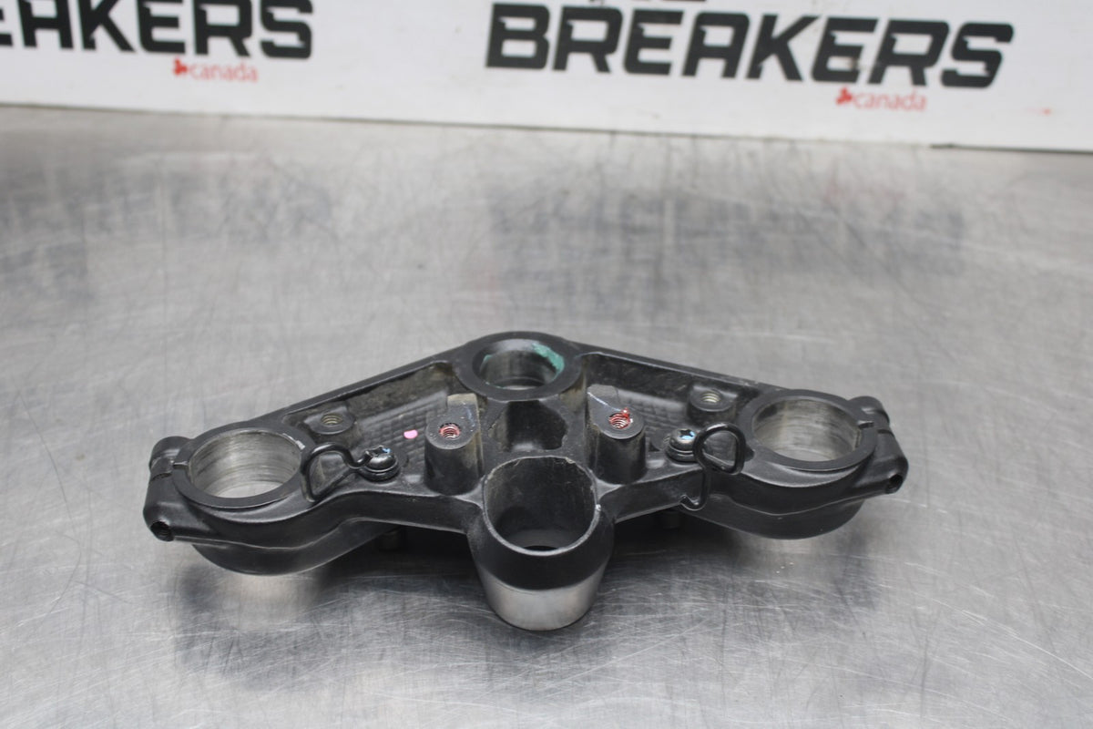 08-12 KAWASAKI NINJA 250R EX250J FORKS UPPER TRIPLE TREE CLAMP BB784