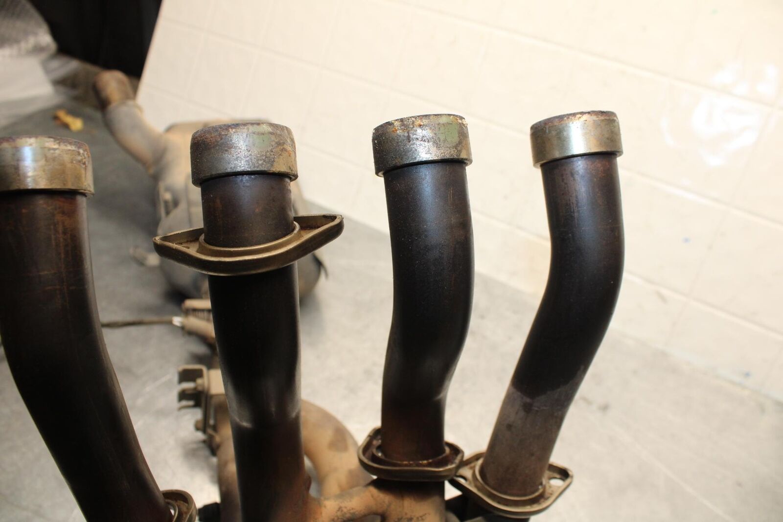 2008 Suzuki GSXR600 EXHAUST HEADER PIPES MANIFOLD 14100-37H00 BB593