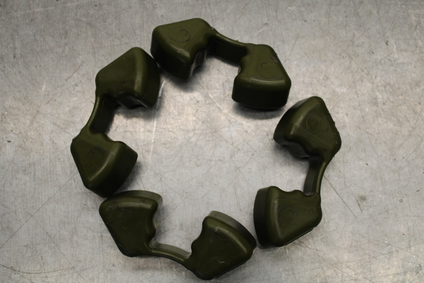 16 KAWASAKI NINJA ZX10R REAR HUB WITH SHOCK DAMPERS CUSH ABSORBERS BB650