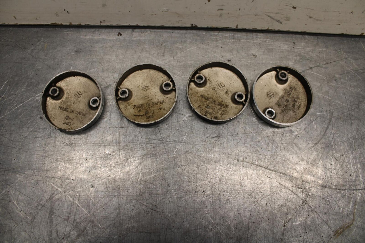 80-81 SUZUKI GS1000 G ENGINE MOTOR CAM CAMSHAFT COVER X4 BB91