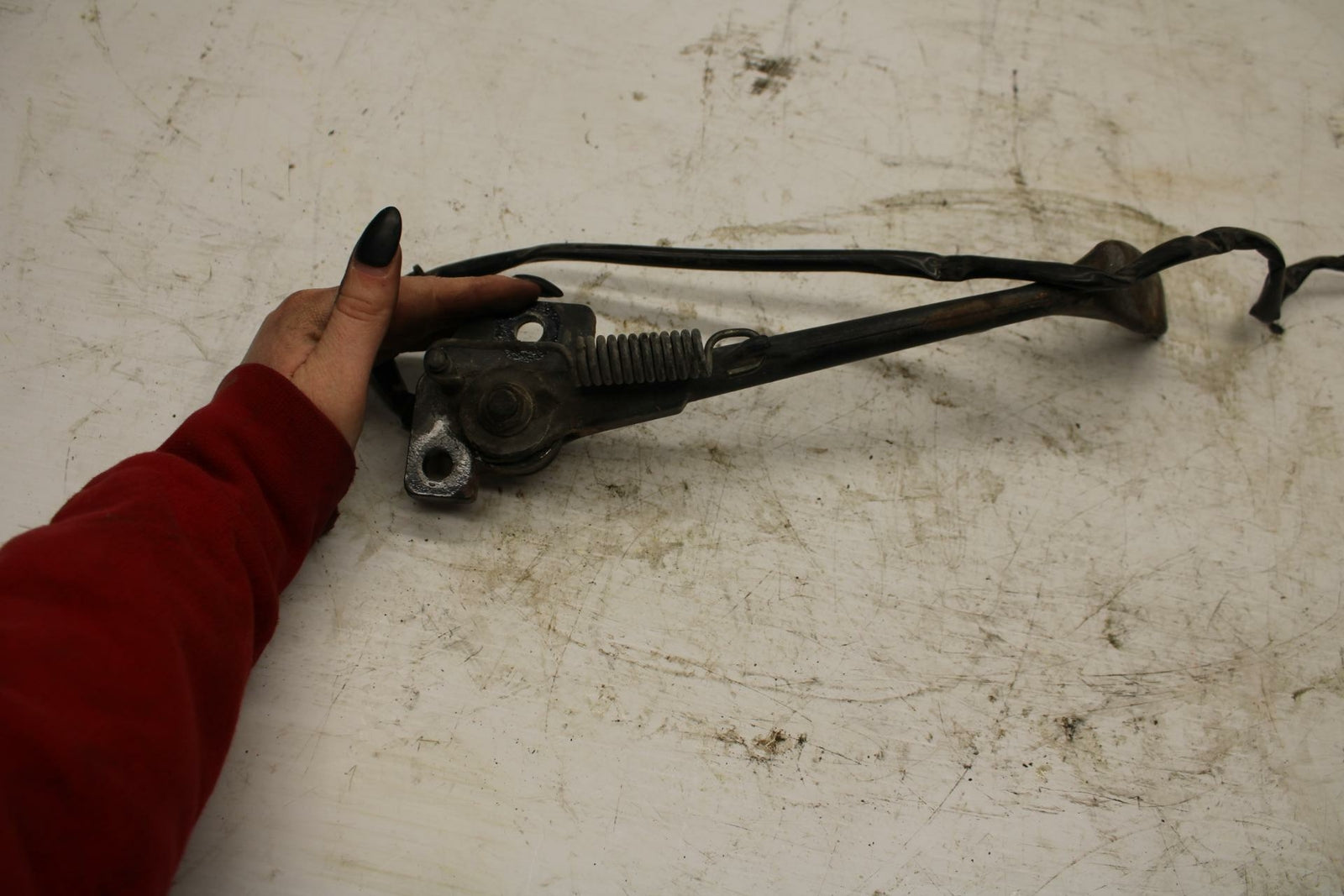 06 HONDA SHADOW 750 VT750C KICKSTAND SIDE KICK STAND BB352