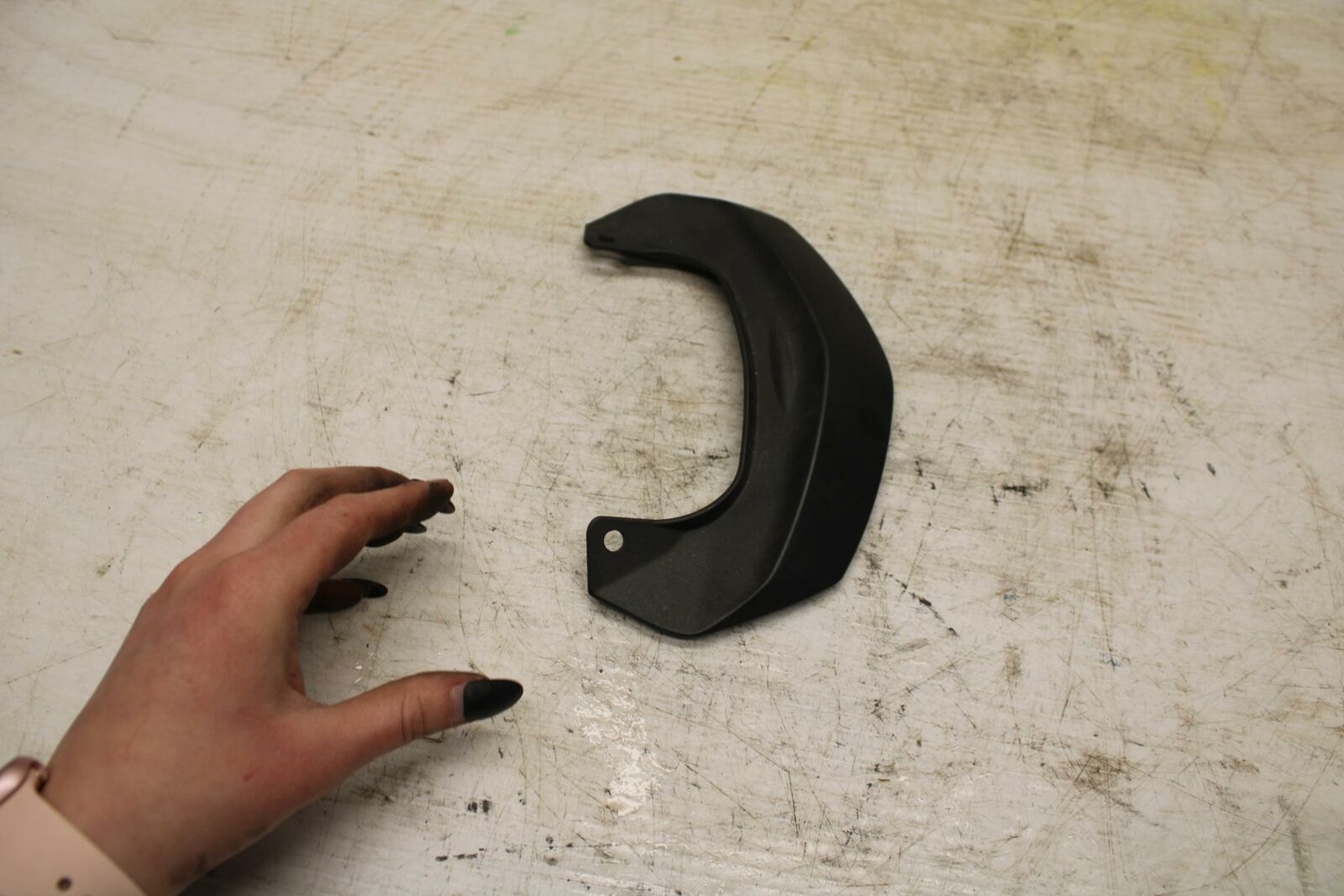 11-12 KAWASAKI NINJA 400 EX400 C REAR BACK TAIL FAIRING COWL SHROUD BB358