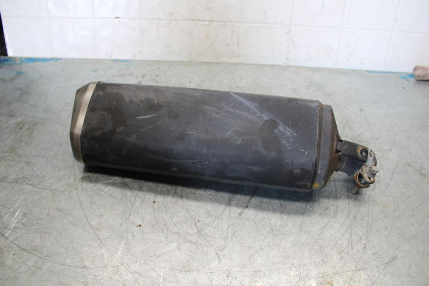 13-17 KAWASAKI NINJA 300 EXHAUST PIPE MUFFLER SLIP ON CAN SILENCER BB429