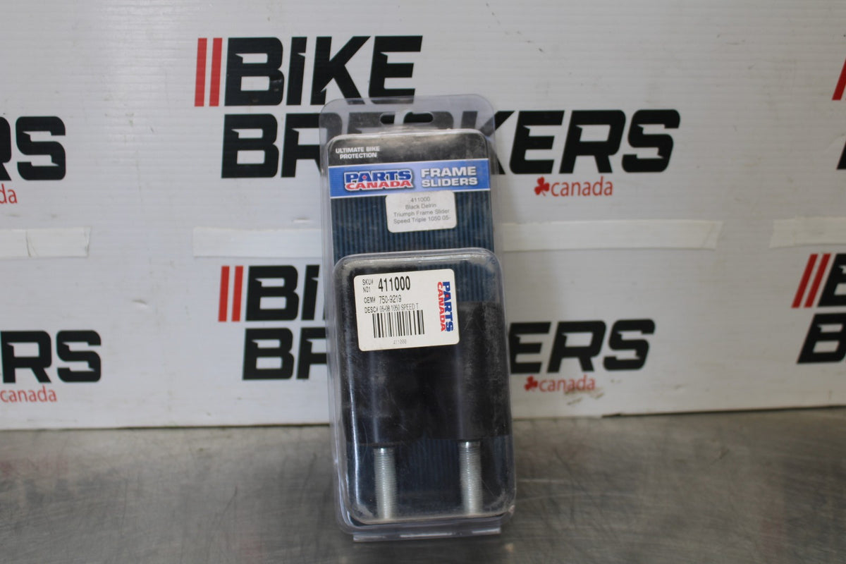 05-08 TRIUMPH SPEED TRIPLE 1050 NEW!! FRAME SLIDERS SET BB876