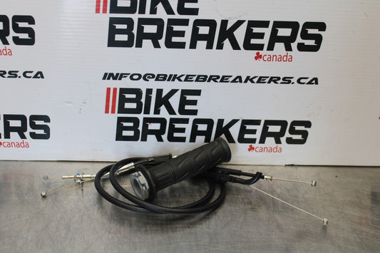 18-23 KAWASAKI NINJA 400 EX400 ABS THROTTLE CABLES LINES BB192