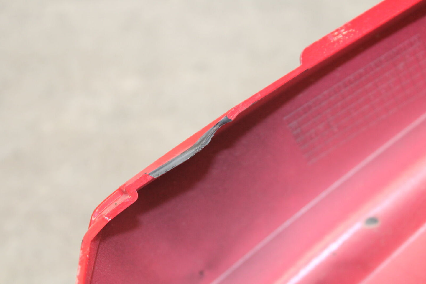 09-12 KAWASAKI NINJA ZX6R RIGHT REAR BACK TAIL FAIRING COWL SHROUD BB640