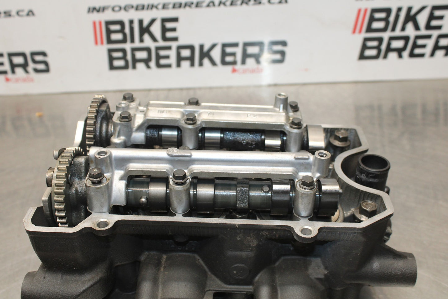 14-17 YAMAHA FZ07 7800km ENGINE TOP END CYLINDER HEAD BB766