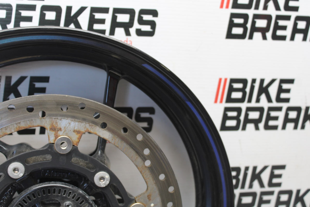 24-25 KAWASAKI NINJA 500 ABS FRONT WHEEL FRONT RIM & ROTOR BB899