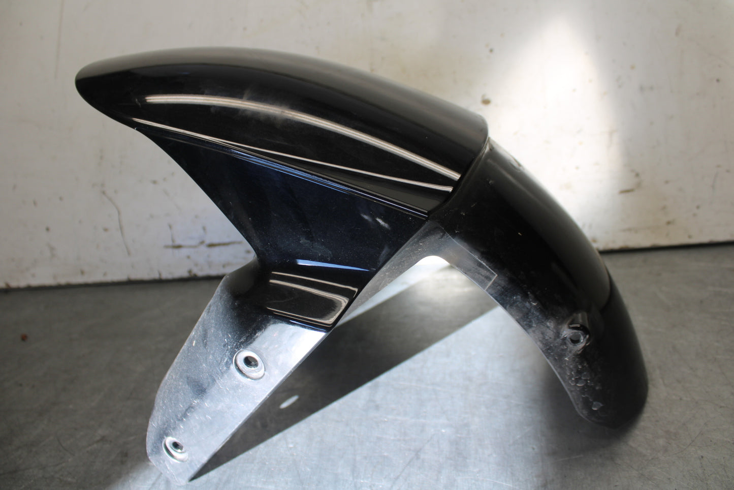 09-12 KAWASAKI NINJA ZX6R FRONT WHEEL FENDER COWL FAIRING 5004-0118-17K BB698